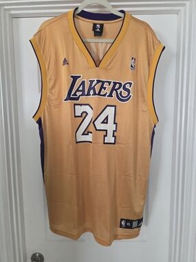 Adidas Kobe Bryant #24 Los Angeles Lakers Jersey Size X-Large